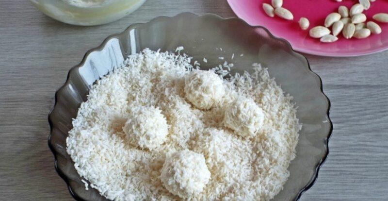 14 Кокосові цукерки «Сніжки»