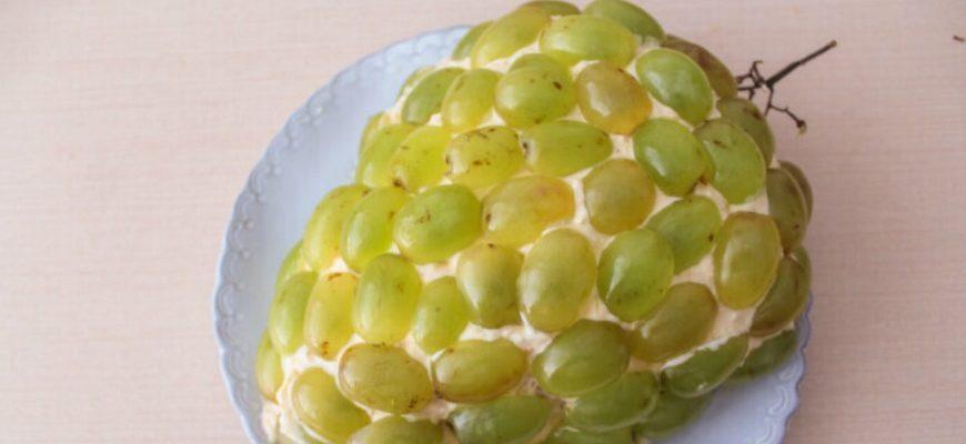 Салат Тіффані з куркою і ананасом - рецепт