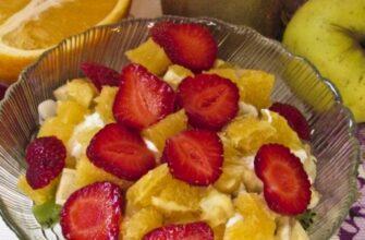 Фруктовий салат, рецепт приготування