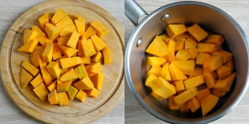 Pryhotuvannia-harbuzovoho-marmeladu-krok-1 Рецепт смачного гарбузового мармеладу. Кращі за магазинні цукерки