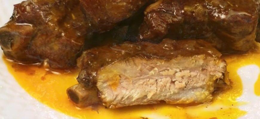 Свинячі ребра, рецепт приготування