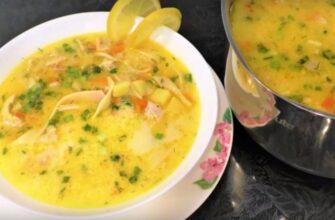 Курячий супчик, рецепт приготування
