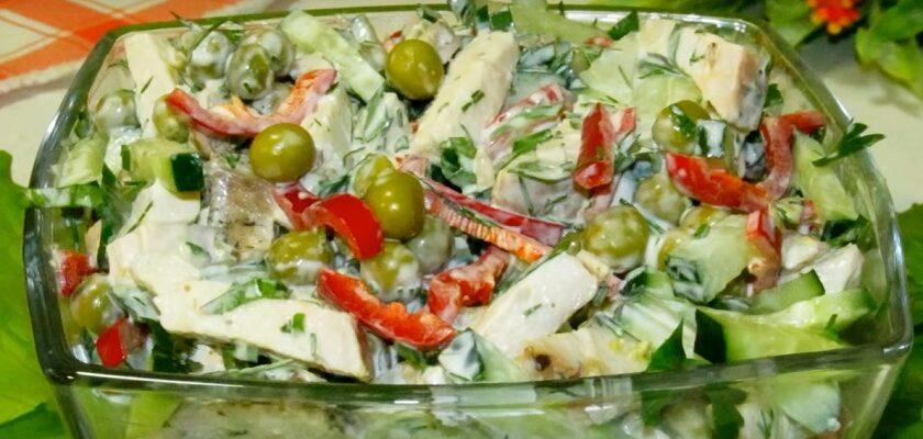 Салат з курячим філе на кожен день, рецепт приготування