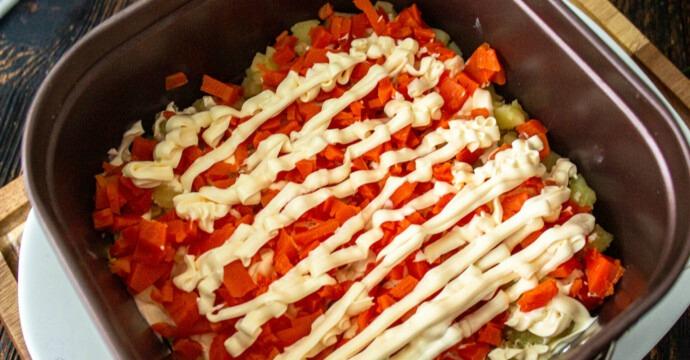 Forma-dlia-salata Торт-салат "Олів'є"