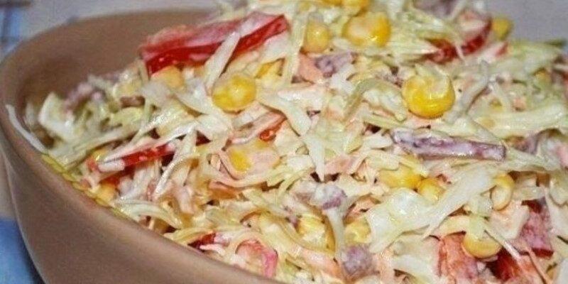 Салат «Семенівна» - рецепт приготування
