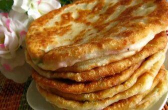 Великі пиріжки з капустою - рецепт приготування
