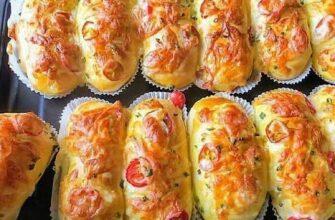 Булочки під шубою - рецепт приготування