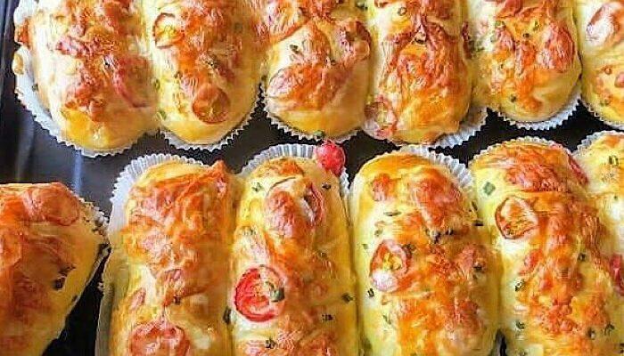 Булочки під шубою - рецепт приготування