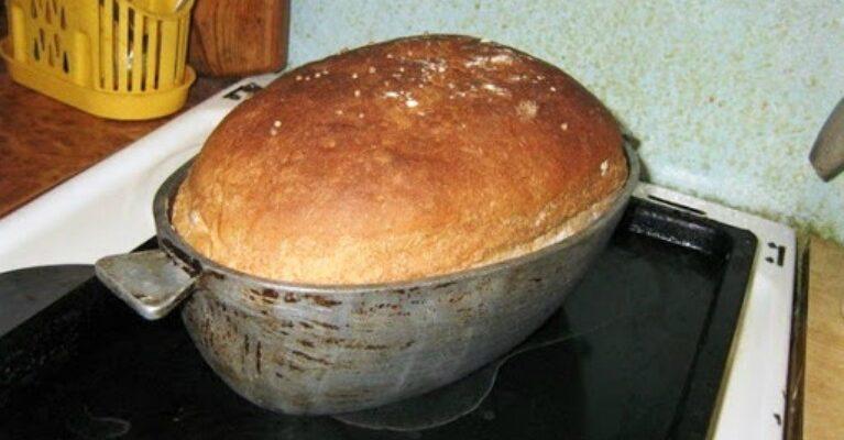 Домашній хліб без замісу - рецепт приготування