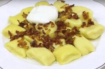 Ледачі вареники з картоплі - рецепт приготування