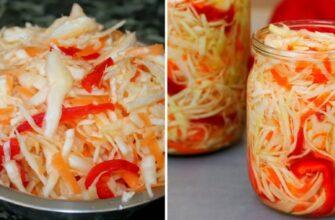 Маринована капуста «Вогник» - рецепт приготування