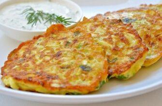 Кабачкові оладки з сиром - рецепт приготування