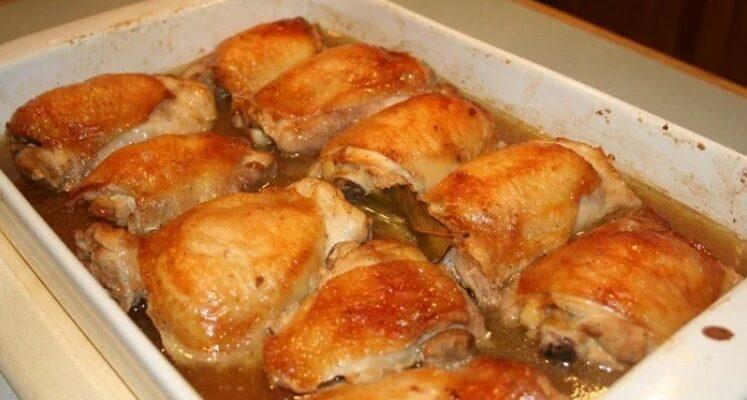 Метод приготування курячих стегон - рецепт приготування