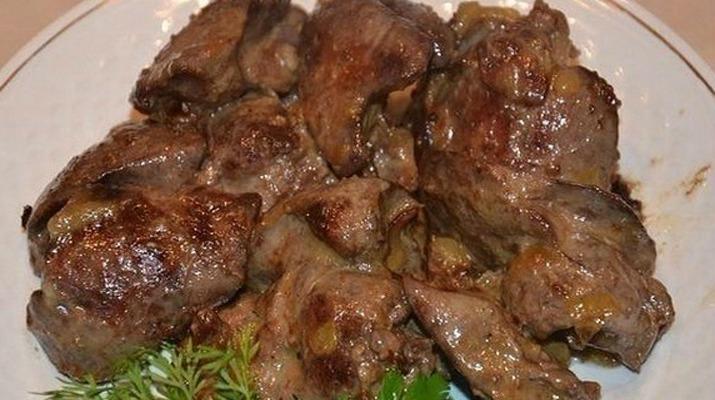 Ніжна яловича печінка - рецепт приготування