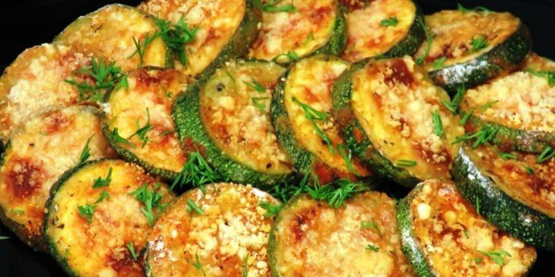 Хрусткі кабачки з сиром - рецепт приготування