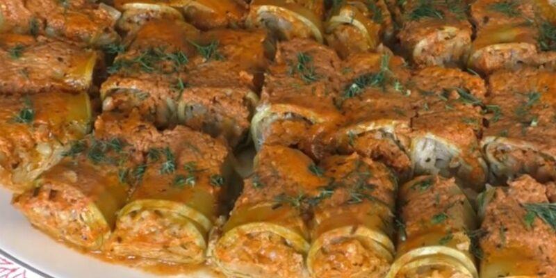 Рулетики з кабачків - рецепт