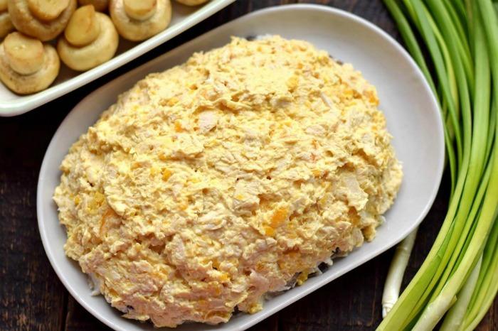 1-12 Салат Ананас з грибами