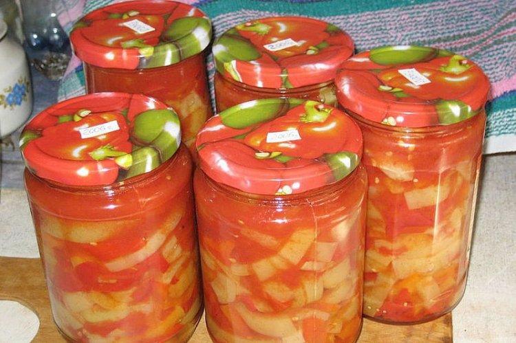 1-30 20 кращих рецептів салатів з солодкого перцю на зиму