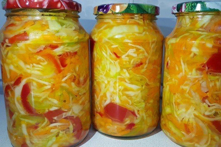 17 20 кращих рецептів салатів з солодкого перцю на зиму