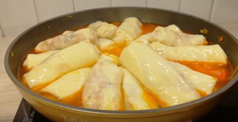 2-1 Борошно, вода та фарш. Апетитна вечеря на сковороді із простих продуктів