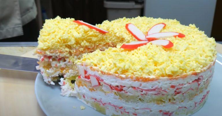 1-15 Салат "Мімоза". Смачний салат із крабовими паличками