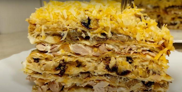 3-9 Закуска для будь-якого свята. Соковитий та ніжний: смачний закусочний торт
