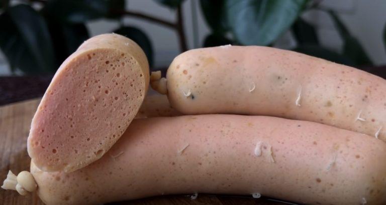 3-12 Домашні молочні сосиски з курячої грудки. Соковиті та смачні: їх любить вся сім'я