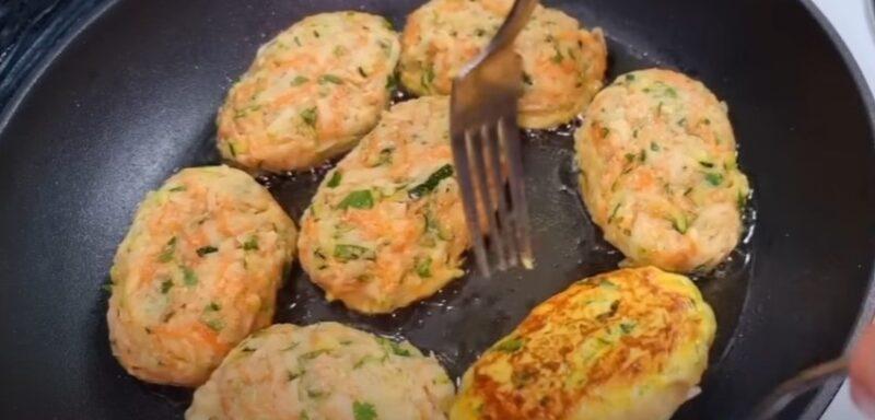 50-2 Кабачкові котлети із манкою. У сезон кабачків готую лише їх: ніжні та соковиті