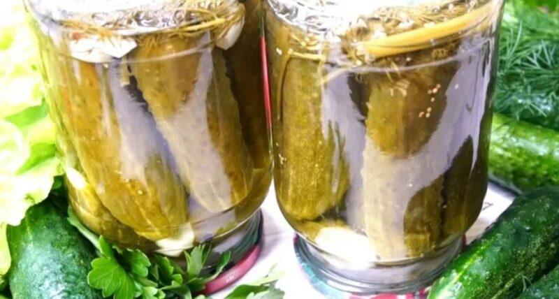 41-1 Як болгарські огірочки. Хрумкі і часу не забирають: мариновані огірки на зиму