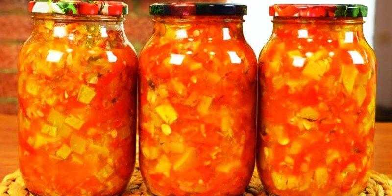 Салат з кабачків на зиму