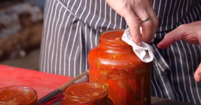 45-1 Проста консервація: заготівля на зиму з помідорів та перців