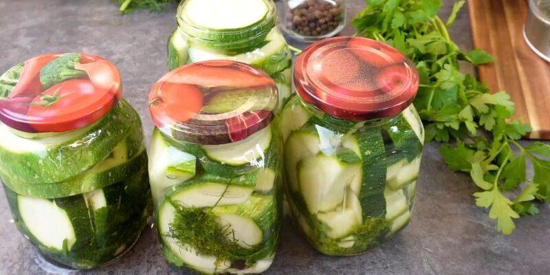 Мариновані кабачки на зиму як огірки
