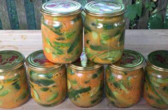 Огірки з морквою по-корейськи на зиму